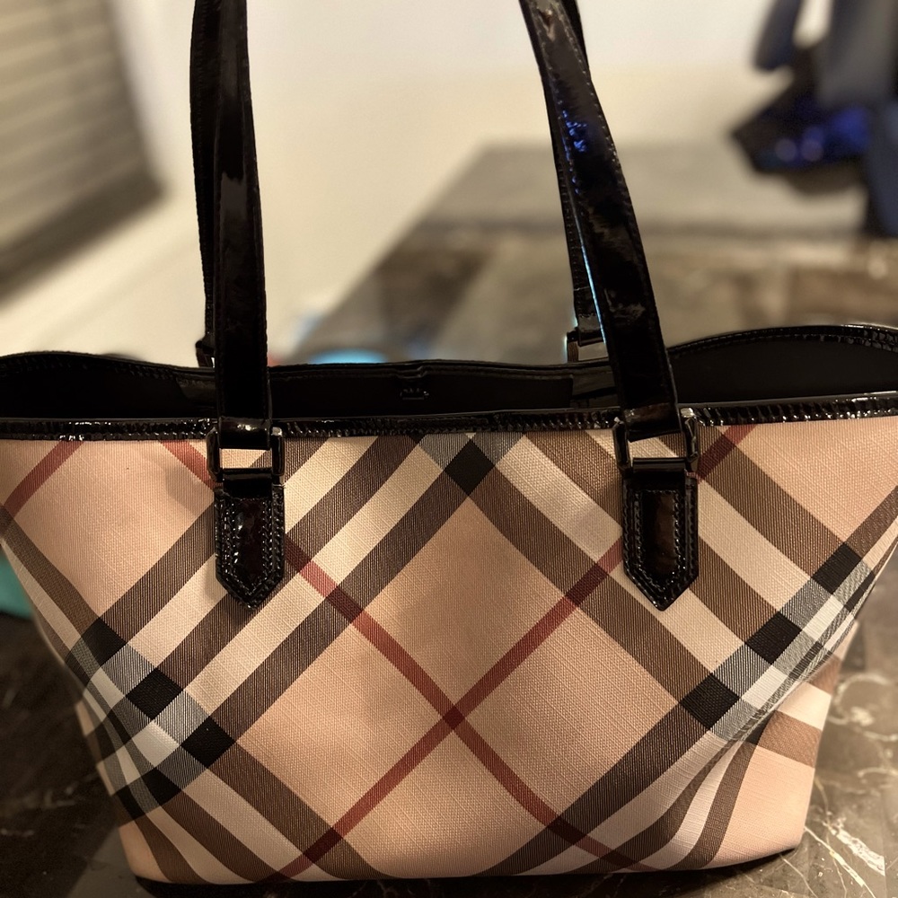 Burberry Nova Check Handbag